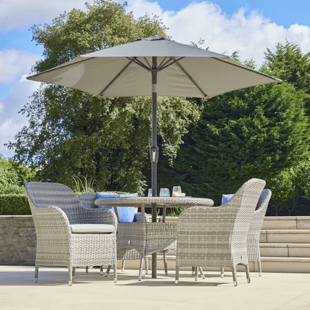 Santorini 4 Seat Dining Set - image 3