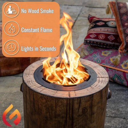 El Fuego Wood Colour Firepit Kit - image 6