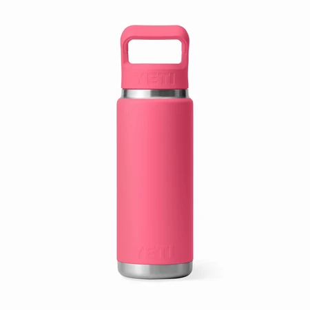 YETI Rambler 26oz Straw Bottle Pink