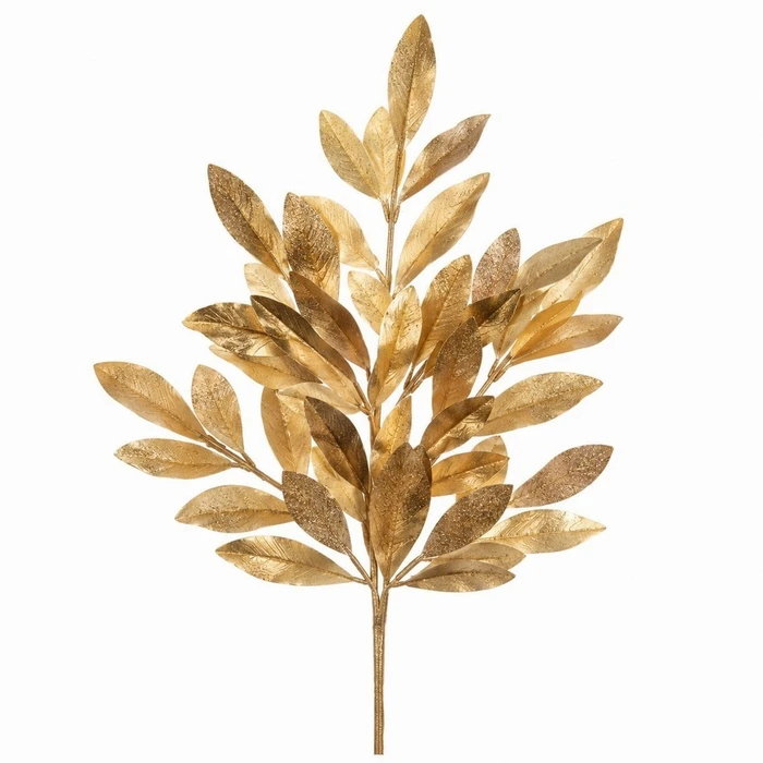 Gold Laurrel Leaf Spray