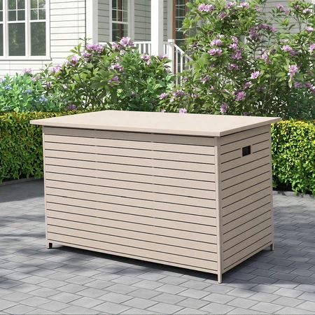Orlando Cushion Storage Box Champagne