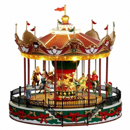 Lemax Santa's Carousel - image 1