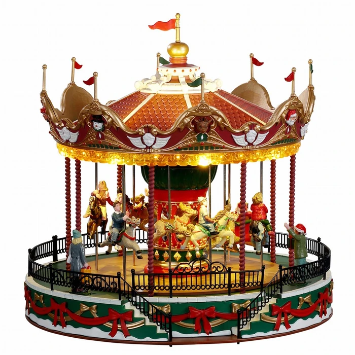 Lemax Santa's Carousel - image 3