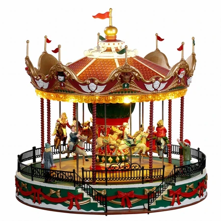 Lemax Santa's Carousel - image 3