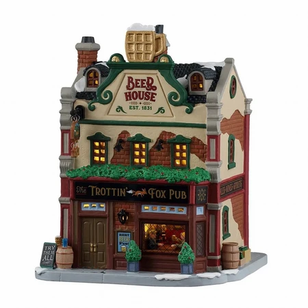 Lemax The Trottin' Fox Pub