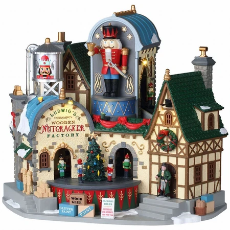 Lemax Ludwig Wooden Nutcracker Factory - image 2