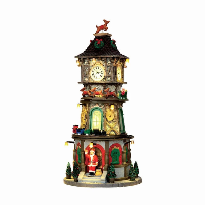 Lemax Christmas Clock Tower - image 3