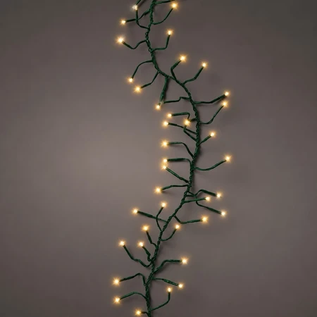 3000 LED Two Tone Gold Cluster String Lights