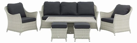 Charlbury 6pc Lounge Dining Set - image 3