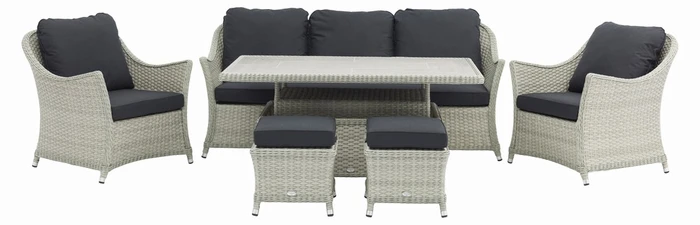 Charlbury 6pc Lounge Dining Set - image 3