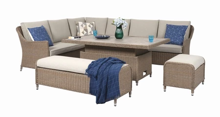 Oakwood Corner Dining Set - image 2