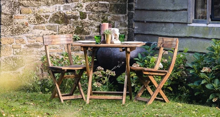 Kadai Mango Wood Cafa Table - image 4