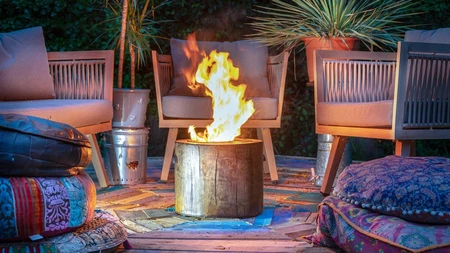 El Fuego Wood Colour Firepit Kit - image 1