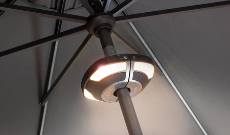 3.3M Led Cantilever With Wireless Speaker Grey - image 2