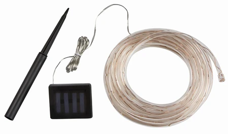 Solar Rope Lights 100 Warm White - image 3