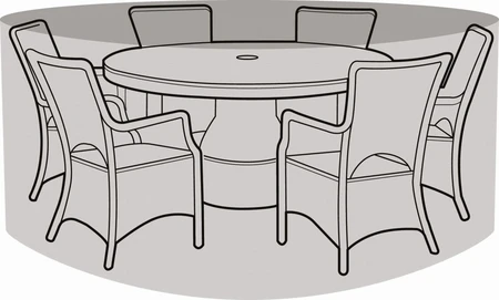 Premium 6 To 8 Seat Rnd Furniture Cover