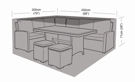Premium Small Casual Dining Set Cover - image 3