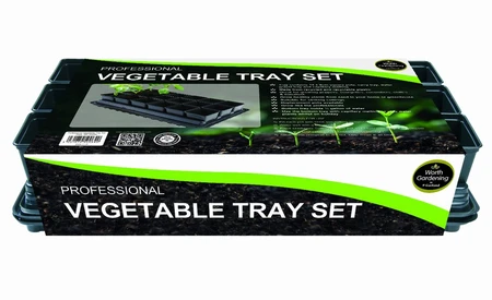 Pro Vegetable Tray Set 18 Square Pots - image 3