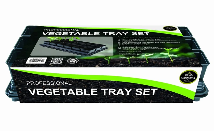 Pro Vegetable Tray Set 18 Square Pots - image 3