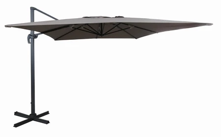 Diamond Cantilever Parasol Taupe 3X4m - image 2