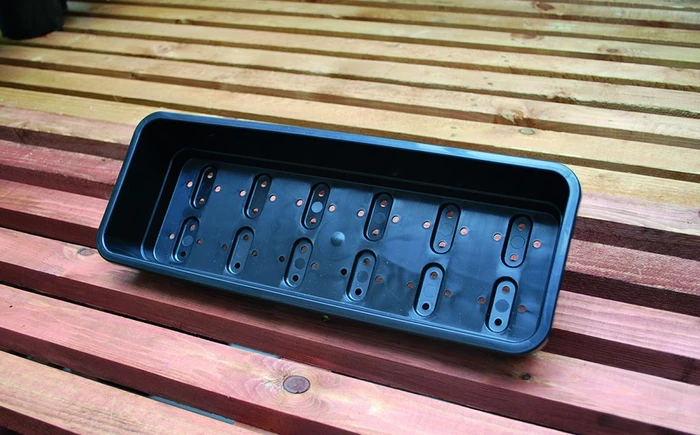 Premium Window Sill Garden Tray Black - image 1