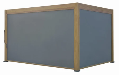 Alfresco Pergola 3X4M Teak Wood Effect - image 3