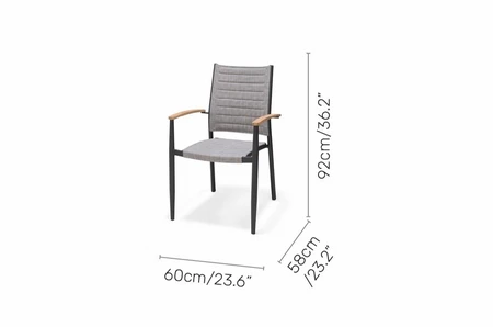 Topaz 8 Seat Rectangular Dining Set - image 4