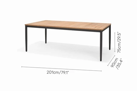 Topaz 8 Seat Rectangular Dining Set - image 5