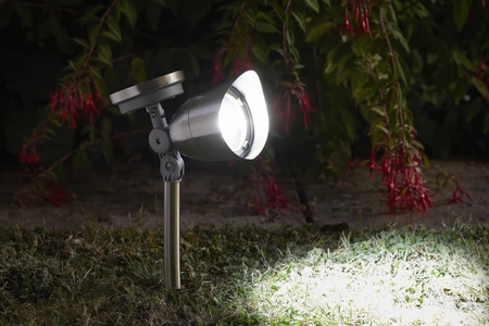 Super Bright Mega Spotlight Stainless - image 1