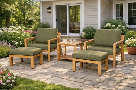 Hudson 5pc Armchair Duo Set