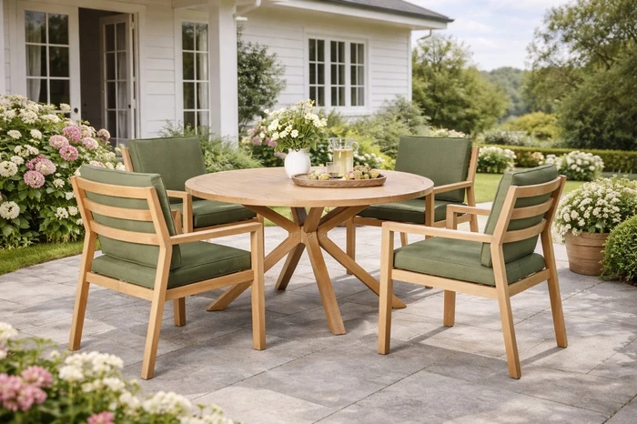Hudson 4 Seat Round Set