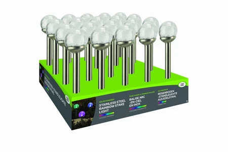 Blue Diamond Decor Rainbow Crackle Orb - image 9