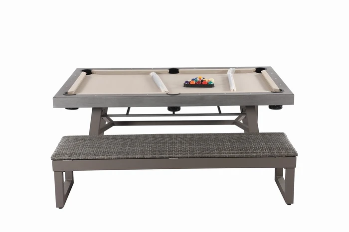 Crucible 6-Seat Dining Pool Table Set - image 4