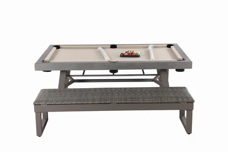 Crucible 6-Seat Dining Pool Table Set - image 4