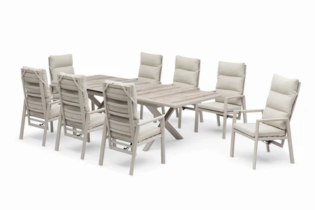 Ludlow 8 Seat Extending Dining Set 2026 - image 8