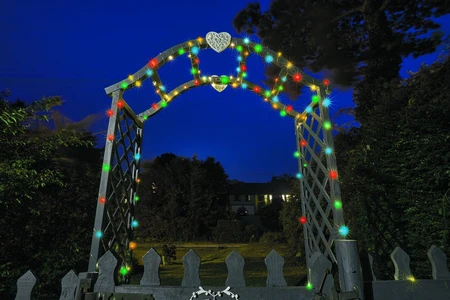 Solar Firefly String Lights 100 Multi Colour - image 2