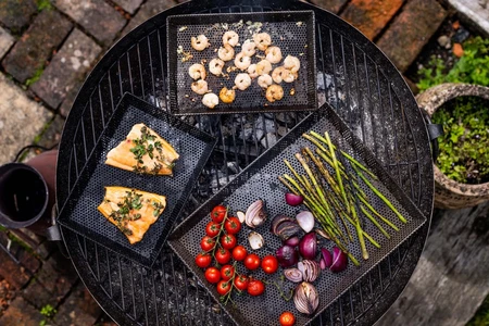 Kadai Set of 3 Grill Trays - image 2