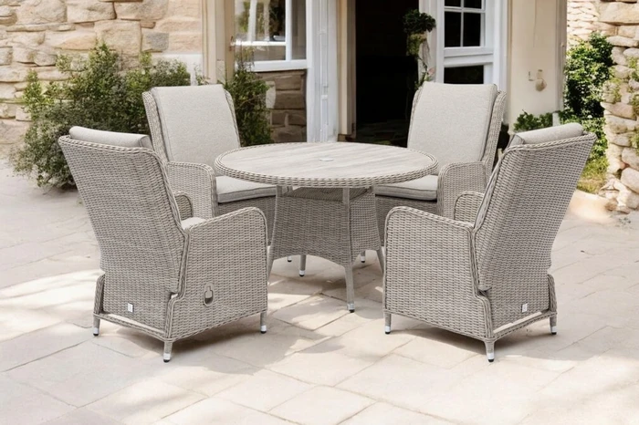 Athens 4 Seat Dining Set - image 1
