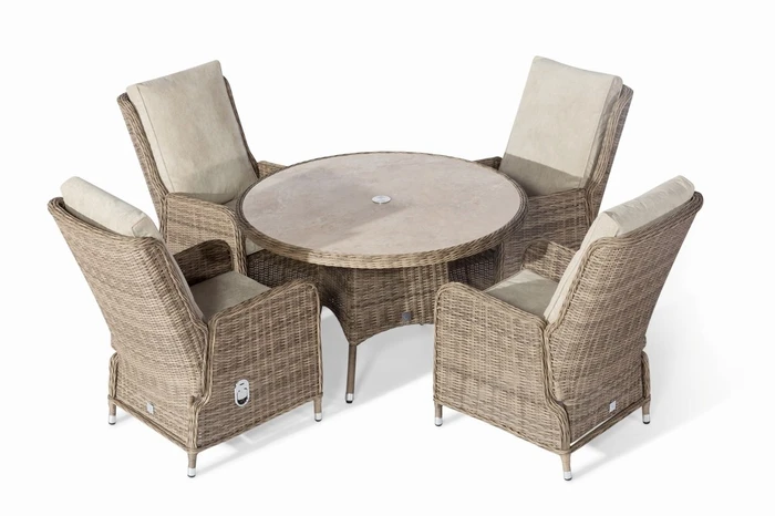 Montreal 4 Seat Round Dining Set 2026 - image 3