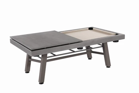 Crucible 6-Seat Dining Pool Table Set - image 4