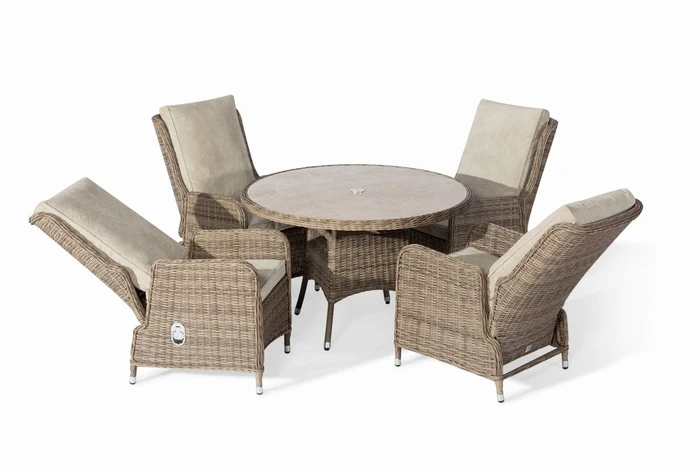 Montreal 4 Seat Round Dining Set 2026 - image 4