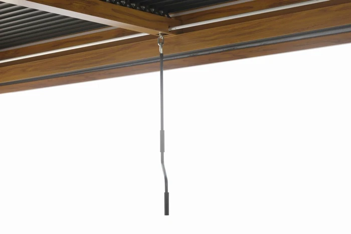 Alfresco Pergola 3X3M Teak Wood Effect - image 6