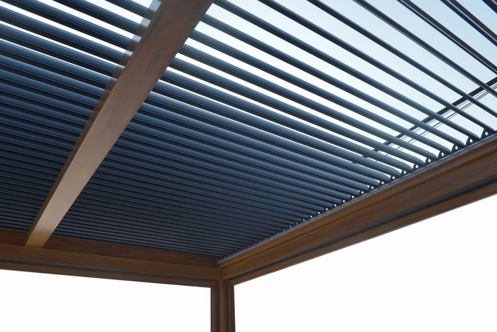 Alfresco Pergola 3X4M Teak Wood Effect - image 8