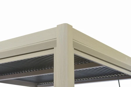 Alfresco Pergola 3X4M Light Oak Wood Effect - image 5