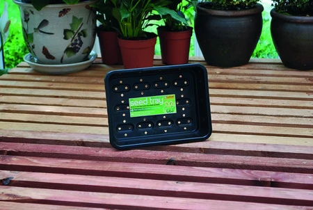 Premium Seed Tray Holes Black
