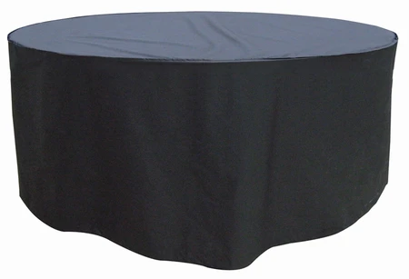 Premium 6 Seater Rnd Furn Cover Black - image 4