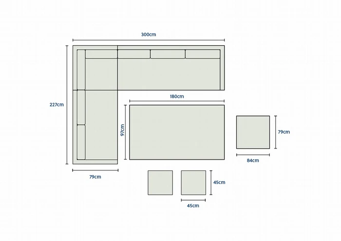 Oakhurst Corner Dining Set - image 8