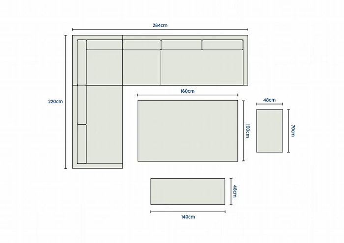 Oakwood Corner Dining Set - image 14