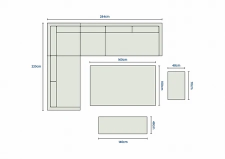 Oakwood Corner Dining Set - image 14