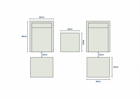 Montreal 5pc Reclining Bistro Set - image 2